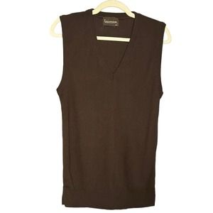 Vintage Brown Sweater Vest Size‎ M